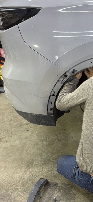 Changan cs 55 plus бампер б/у зад.