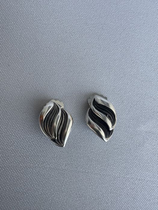 Cercei clips din argint