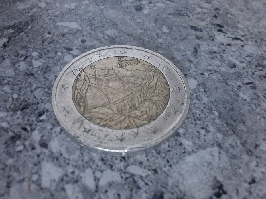 Moneda 2 euro Dante Alighieri