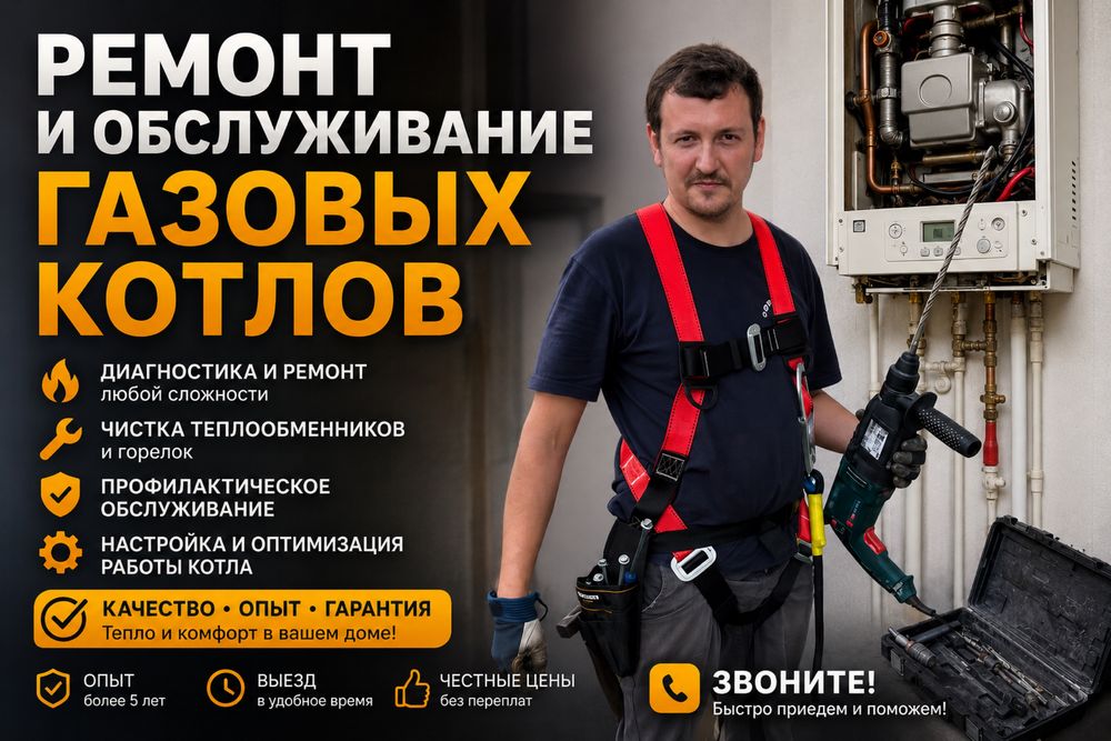 Ремонт и обслуживание газовых котлов