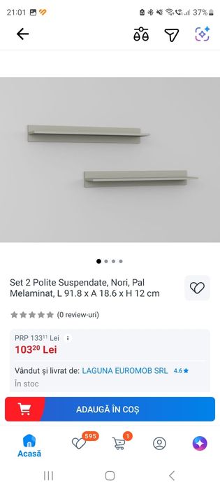2 etajere mobila noi,doar in Botosani!