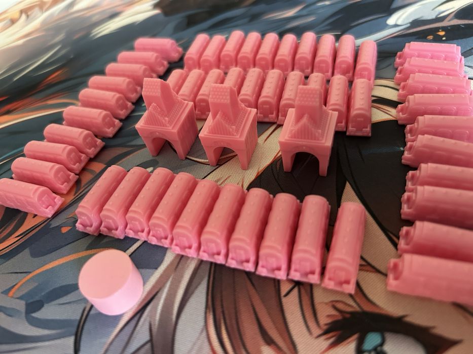 Extensie Ticket to Ride - Play Pink  (Days of Wonder), complet, ca nou