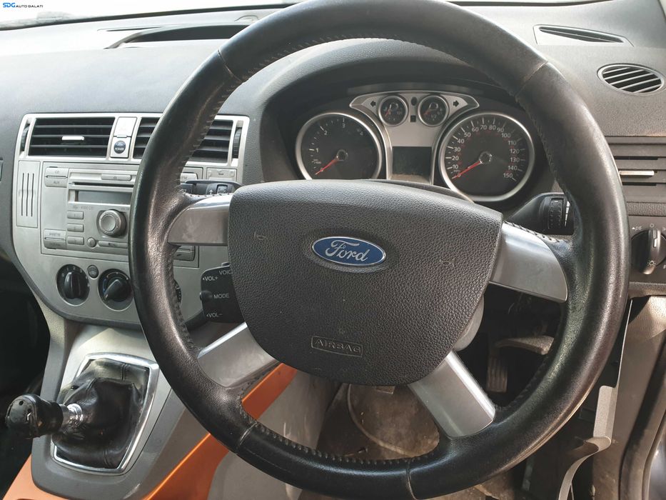 Volan Piele 4 Spite FARA Airbag cu Comenzi Ford Kuga 1 2008 - 2013 [K6554]