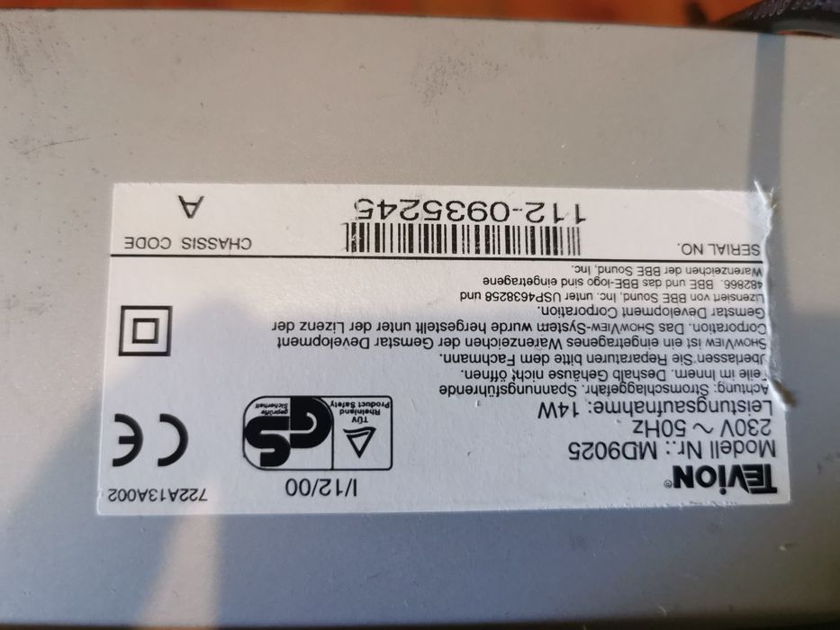 Video recorder Tevion