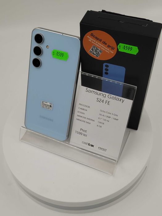 Garantie 24 luni Samsung Galaxy S24 FE 5G 128GB CashBox