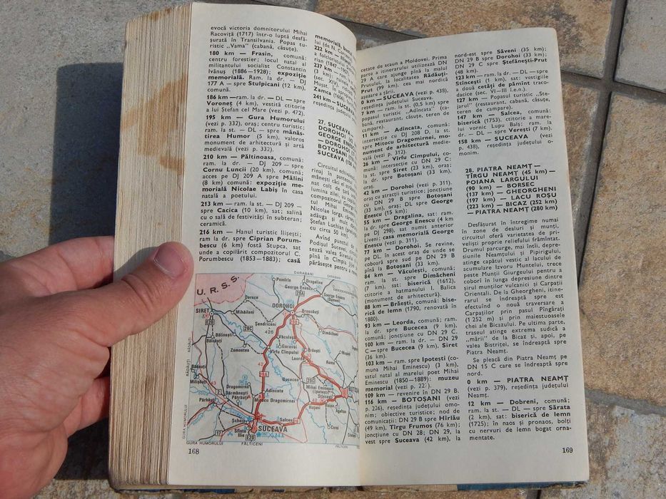 Romania ghid turistic an 1983 475 pag Sebastian Bonifaciu Sport Turism