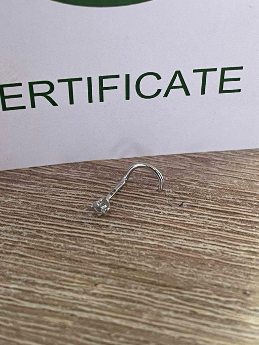 Златна обеца за нос