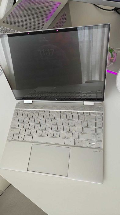 лаптоп HP spectre x360 14" silver, i7-1195G7, 500gb SSD, 16 RAM