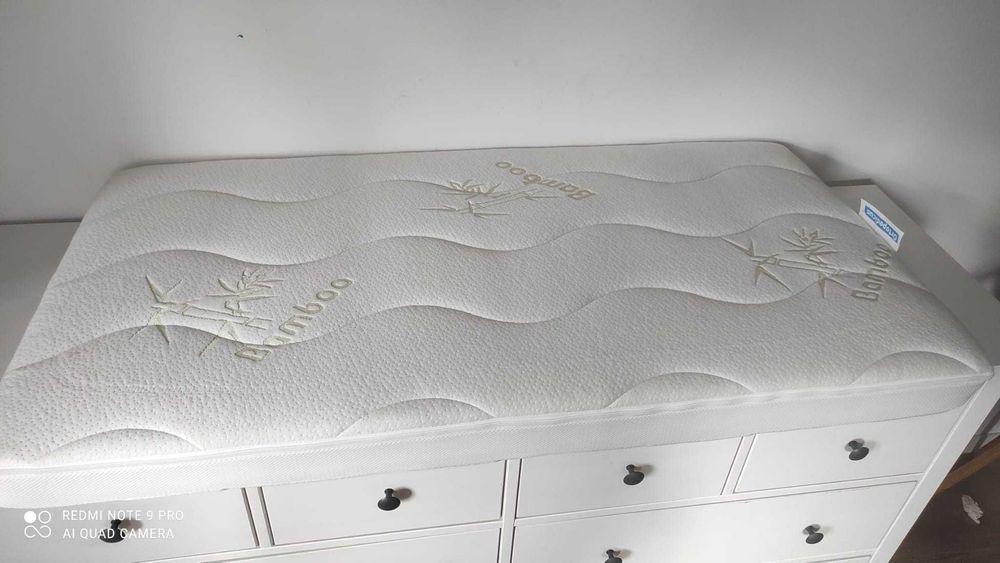 Saltea ortopedică pentru copii Bio Cocos & Bio Bambus 60x120 cm în stare excelentă