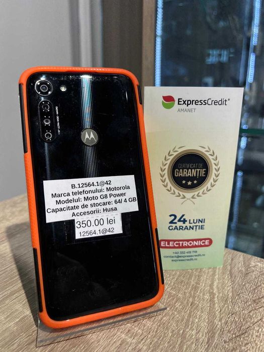 (AG42) Telefon Motorola Moto G8 Power b12564 - Garantie 2 ani!