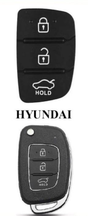 Зериновые кнопки для ключа Хёндай