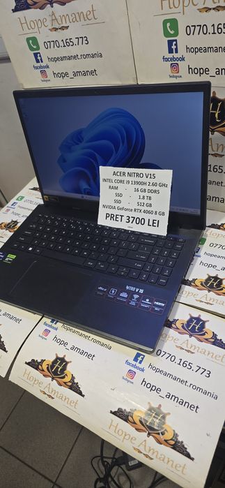 Hope Amanet P6 Laptop Acer Nitro v15  i9 #190563