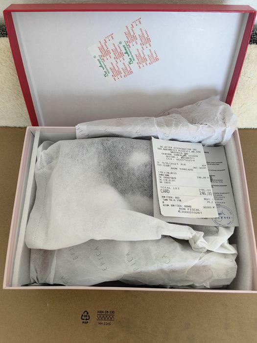 Sandale Epica piele naturala lăcuită Nou