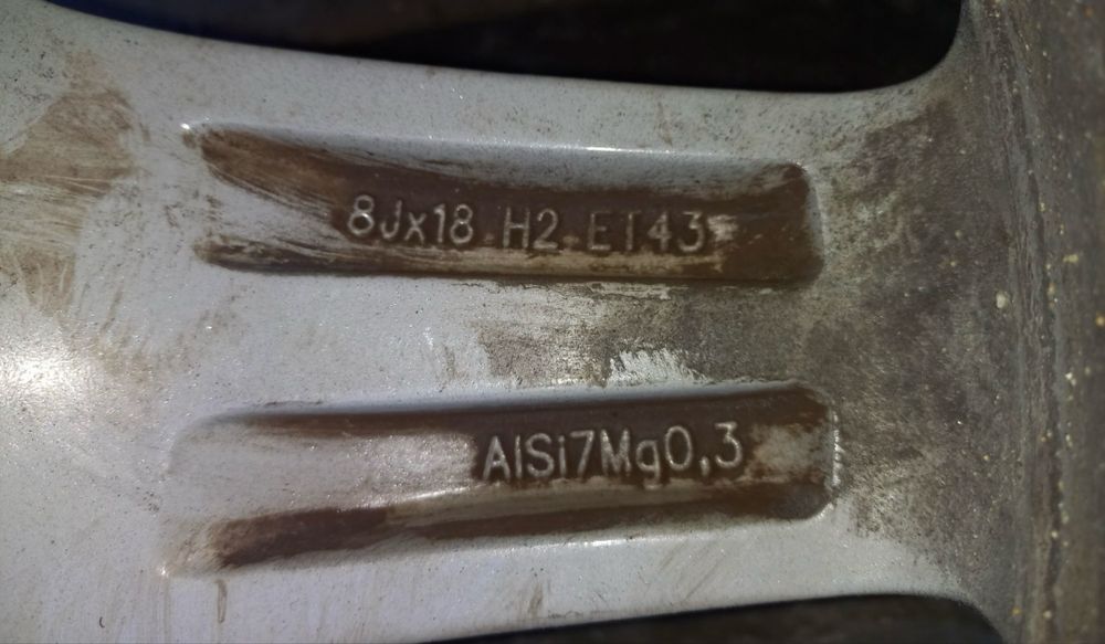 Диски разноширокие r 18