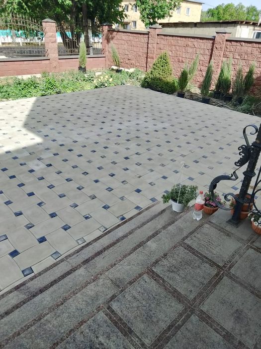 Укладка брусчатки
