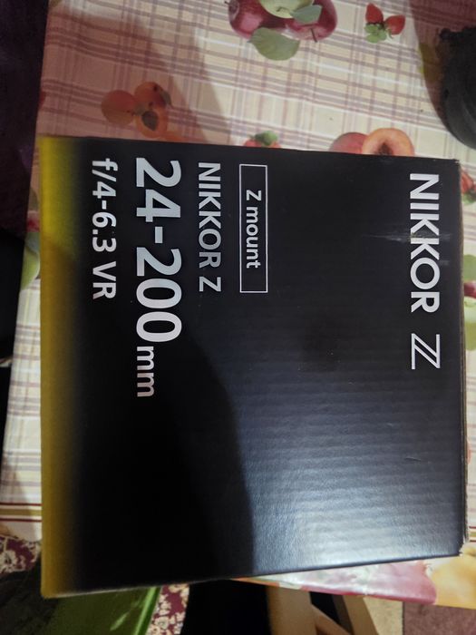 Obieectiv de camera Nikkor Z 24 -200mm
