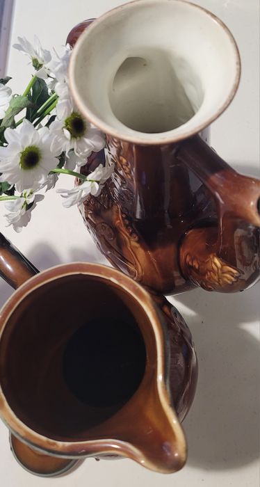 Кувшин керамический с крышкой