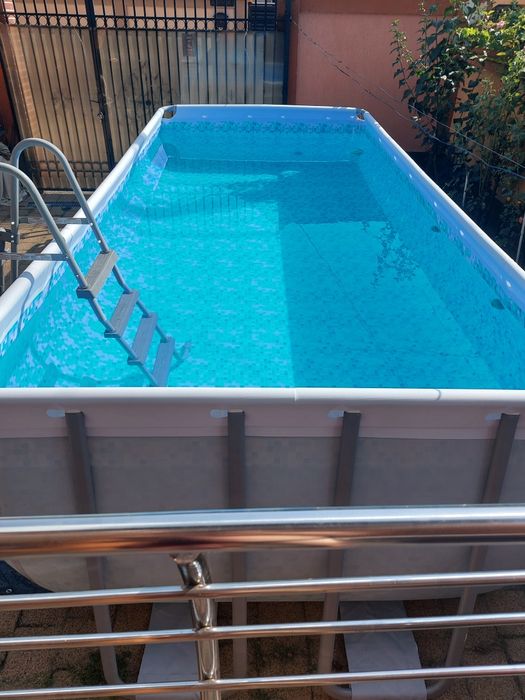Piscină lungime 5,50m X 2.50 lățime X 1.22 înălțime