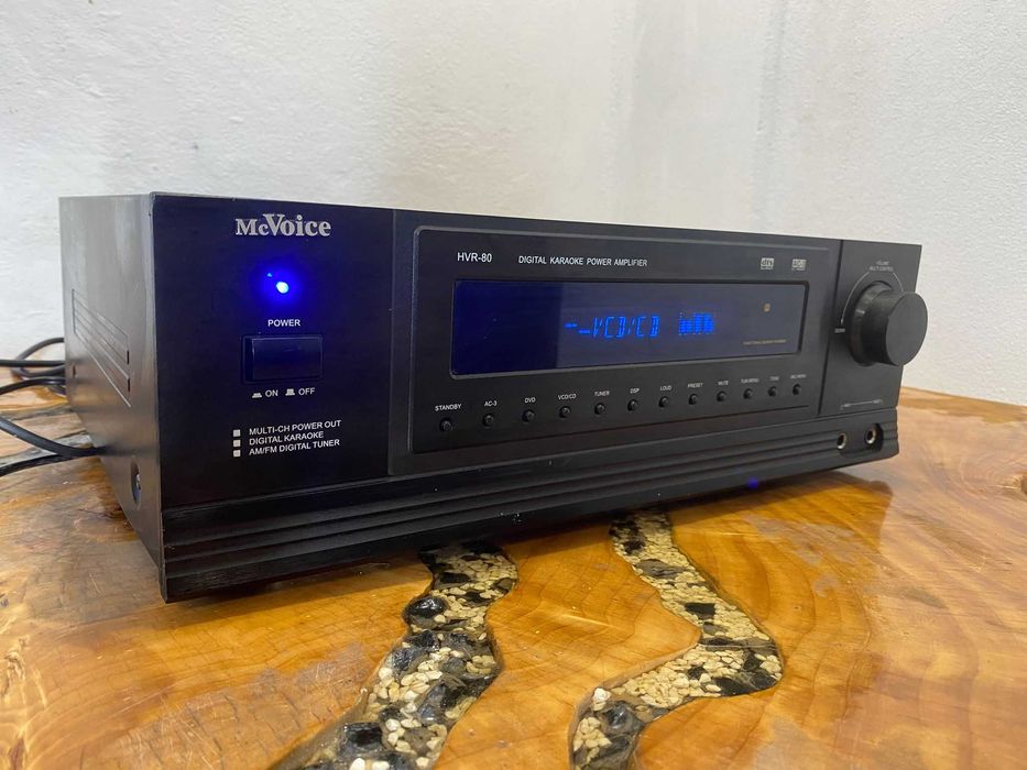 statie / amplificator mcvoice reverb hvr 80bl