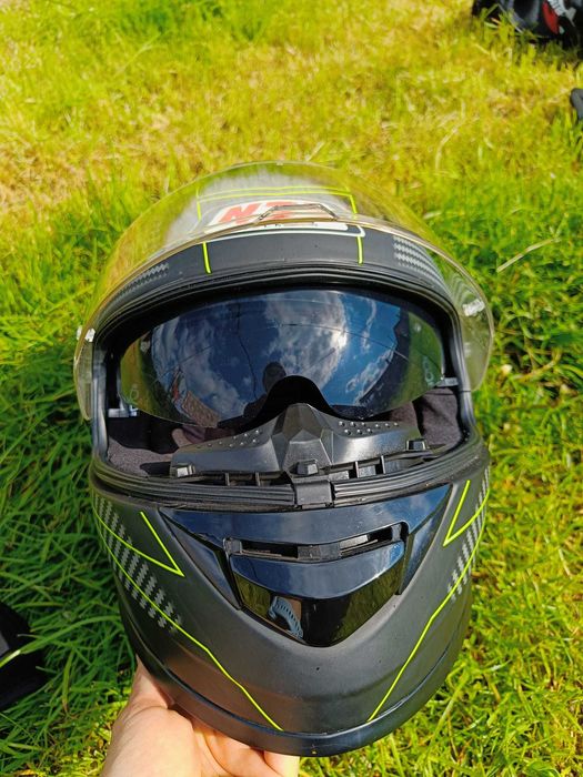 Vand casca moto si manusi
