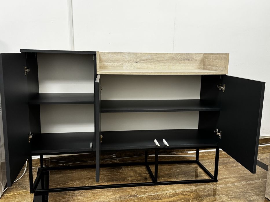 Vand Comoda moderna culoare gri antracit