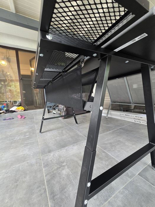 Birou negru ikea nou Utespelare