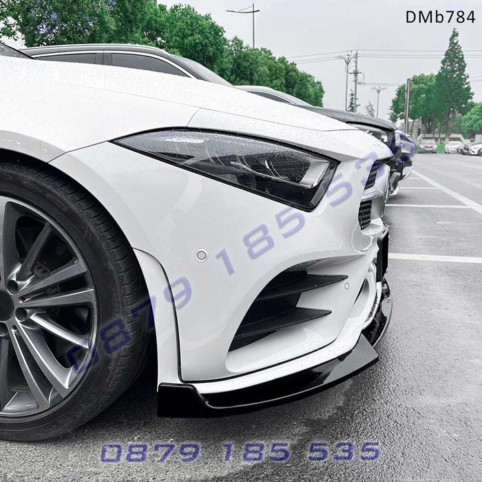 Лип спойлер предна броня Mercedes CLS C257 Pre face AMG мерцедес амг