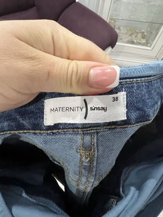 Blugi maternity marime 38/M