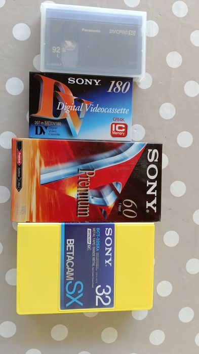 Видеокассеты пленочные