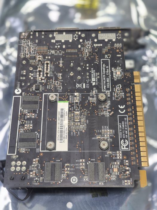 Видеокарта zotac nvidia 650