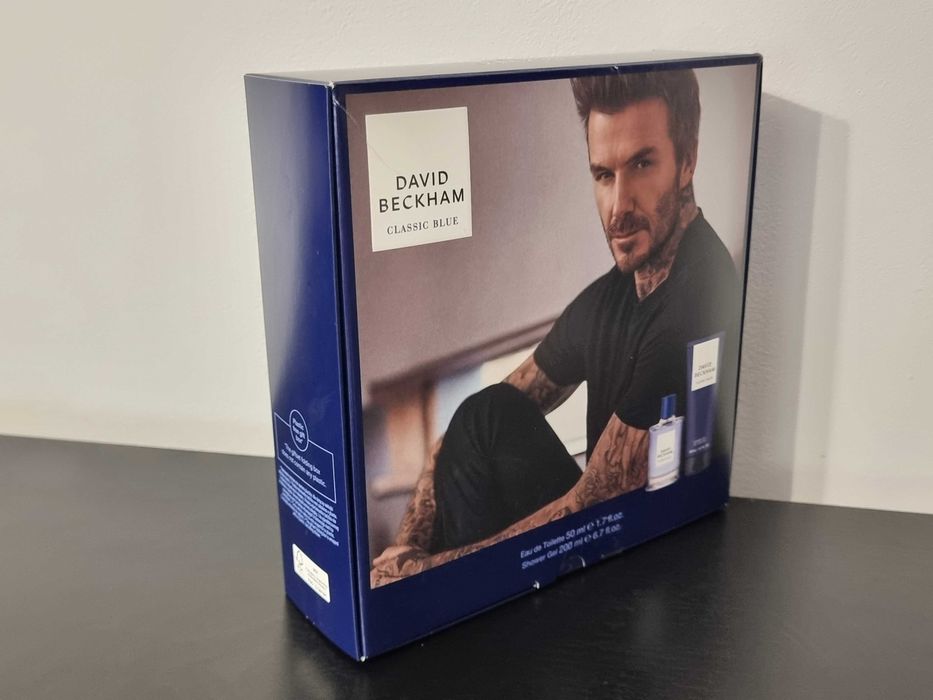 Set David Beckham Classic Blue, Apa de Toaleta 50ml + Gel de dus 200ml