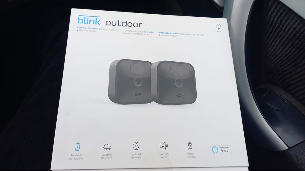 Blink Outdoor set 2 camere Sigilat