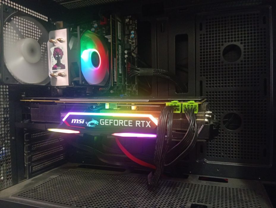 Продам rtx2070 8gb с артифактами