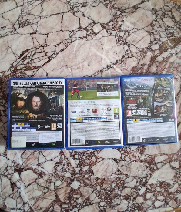 Игри за PS4 Sniper Elite 2 remastered Farcry 4 limited edition Fifa 16