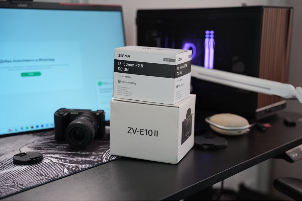 Sony ZV-E10 ii + Sigma 18-50 2.8