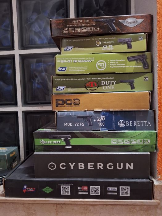 Pistol airsoft co2