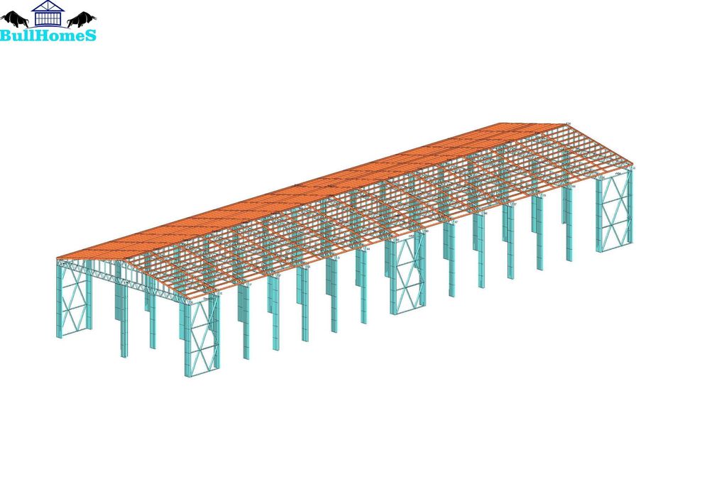 Конструкция за Хале,Халета,Склад,Складове,Магазин,Магазини - 750м²