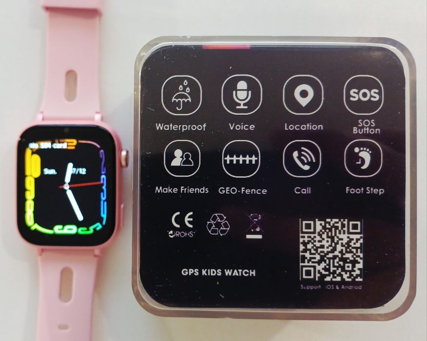 Ceas Smartwatch Copii  4G cu GPS și Apeluri Video