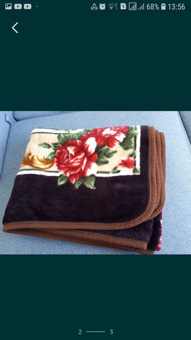 Плед плотный в хорошем состоянии