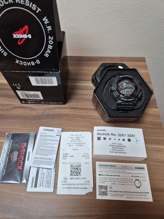 Casio G-shock V01A - 8A и Casio G-shock Mudman  G 9300