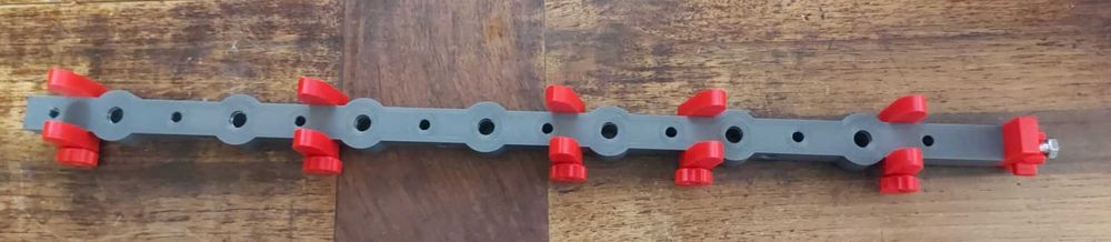 Sablon mobila liniar ericsoane si cepi 8mm lungime 500 mm pal 18mm