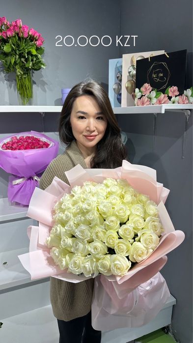 Букет цветы розы