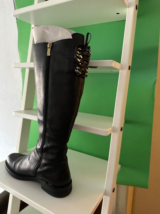 Дамски ботуши от естествена кожа 38 номер