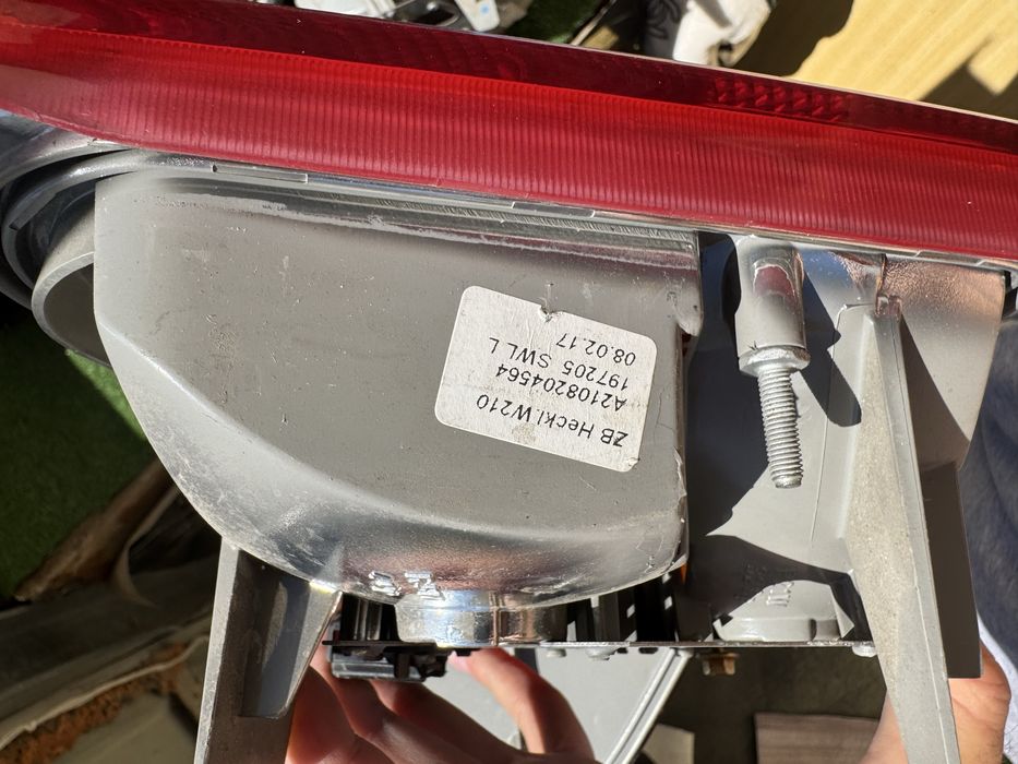 Фары задный мерседес w210