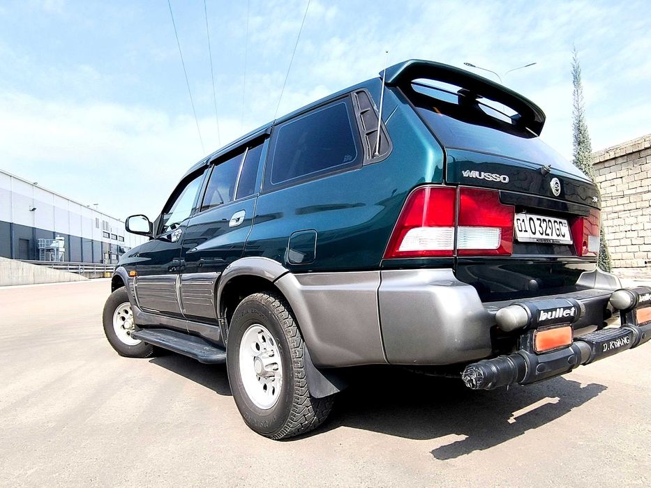 Ssangyong Musso на базе Гелика