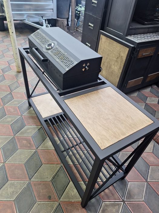 Мангал- гриль с решёткой