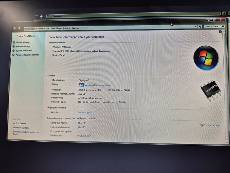 Vand unitate desktop - Pc