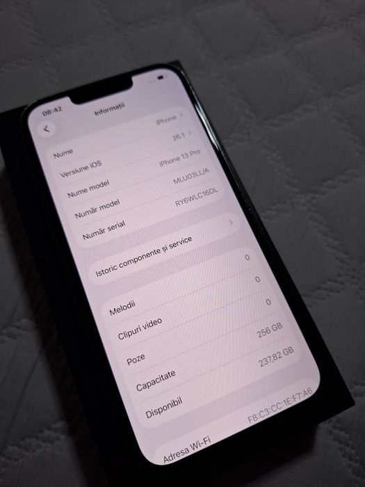 Iphone 13 pro 256  sănătate baterie 80