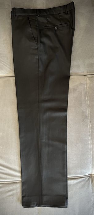 Costum Elegant Negru Palmiro Rossi, 2 Piese (Sacou & Pantaloni) - Măsura 48 (Drop 6)