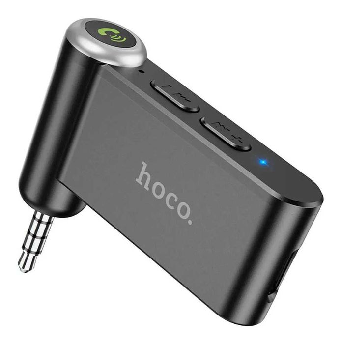 Трансмиттер bluetooth AUX аудиоадаптер / Громкая связь для авто HOCO